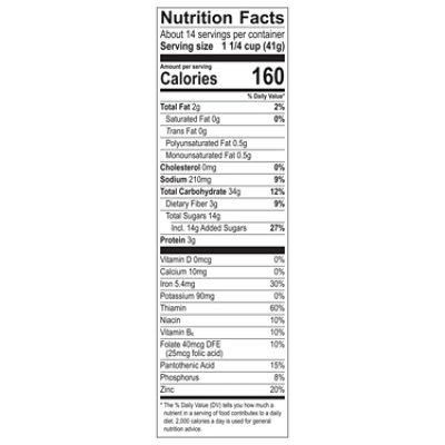 Mom's Best Honey Nut O's Ceral - 20 OZ - Image 5