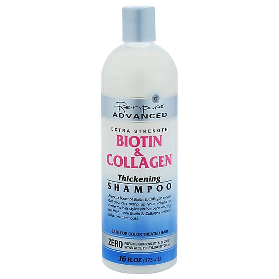 Renpure Biotin & Collagen Thickening Shampoo - 16 FZ