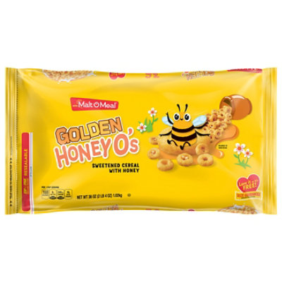 Malt O Meal Golden Honey Os - 36 OZ - Image 2