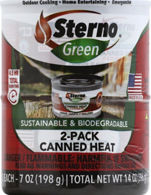 Sterno Canned Heat Cooking Fuel - 2 CT - Image 2