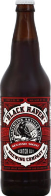 Black Raven Second Sight Scotch Ale In Bottles - 22 FZ - Image 2