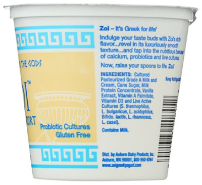 Zoi Vanilla Yogurt - 6 OZ - Image 3