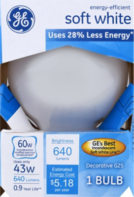 General Electric 43 Watt Halogen Bulb - EA - Image 2