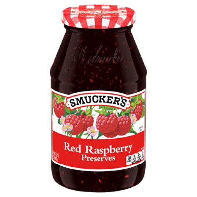 Smuckers Red Raspberry Preserves - 32 OZ - Image 3