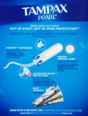 Tampax Pearl Super Plus Fresh - 18 CT - Image 3