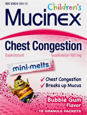 Mucinex Bubblegum Mini Melt - 12 CT - Image 2