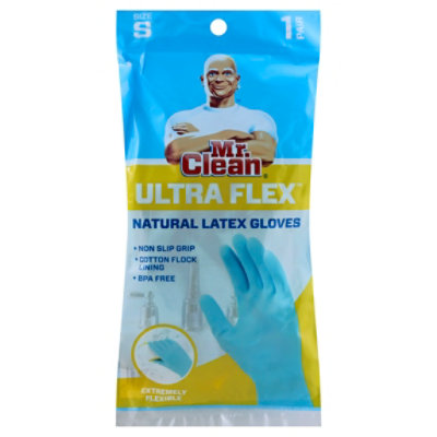 Mr Clean Laytex Gloves Small - EA - Image 1