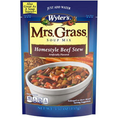 Mrs. Grass Homestyle Beef Stew Soup Mix - 5.57 Oz - Image 3