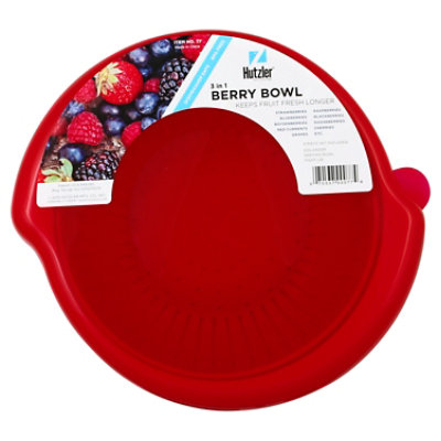 Hutzler Berry Box: Red