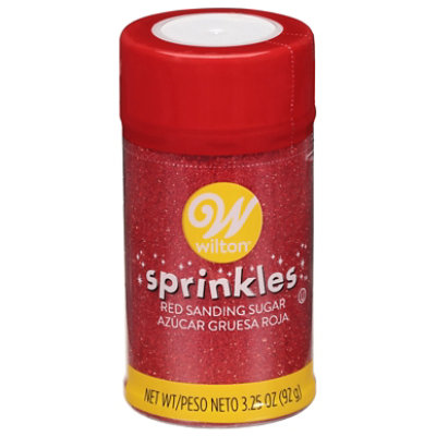 Wilton Red Sugar Sprinkles - 3 OZ - Image 3