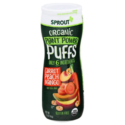 Sprout Baby Food Quinoa Mango Carrot Puff - 1.5 OZ - Image 3