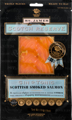 Scotch Reserve Salmon Smk Gin & Tonic Scottish - 4 OZ - Image 1