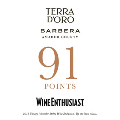 Terra d'Oro Barbera Red Wine Bottle - 750 Ml - Image 3