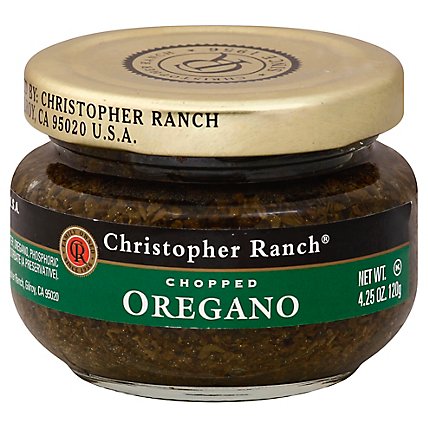 Christopher Ranch Chopped Oregano - 4.25 OZ - Image 1