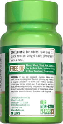 Natures Truth 100mcg Vitamin K2 - 50 CT - Image 3