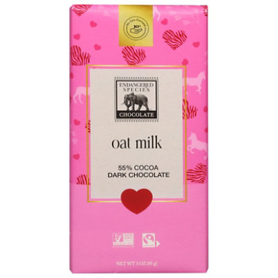 Endangered Species Choc Bar Oatmilk Dk Choc - 3 OZ - Image 3