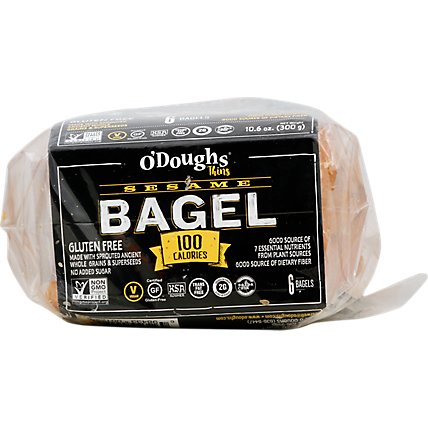 Odoughs Sesame Bagel Thins - 10.6 OZ - Image 2