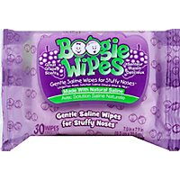 Boogie Wipes Saline Wipe Grape - 30 Count - Image 2