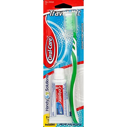 Handy Solution Toothbrush & Toothpaste Kit - 2 Count - Image 2