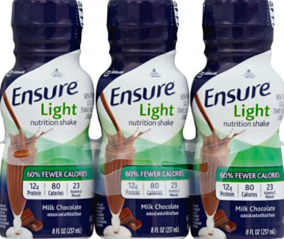 Ensure Actv Shk Lt Milk Choc - 48 FZ - Image 2