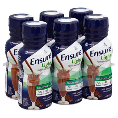 Ensure Actv Shk Lt Milk Choc - 48 FZ - Image 1