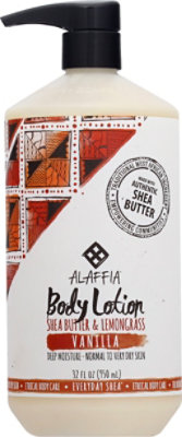 Alaffia Vanilla Body Lotion - 32 FZ - Image 2