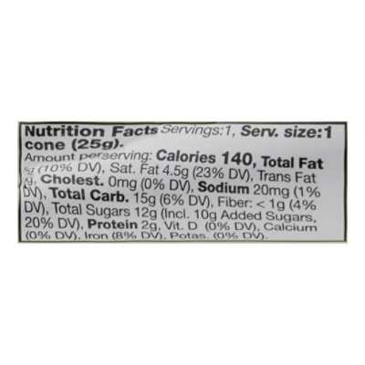 Messori Snack Hazelnut Cone - 0.9 OZ - Image 4