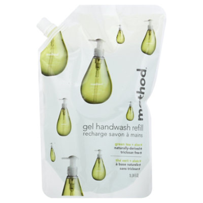 Method Green Tea Gel Soap Refill - 34 FZ - Image 1