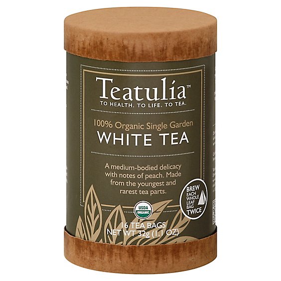 Og1 Teatulia White Tea - 16 CT