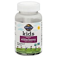 Garden Of Life Kids Organic Elderberry With Vitamin C Gummy - 60EA - Image 3