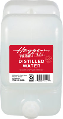 Haggen Distilled Water - 2.5 GA - Image 1