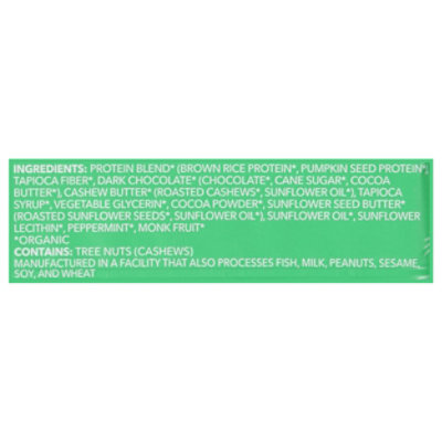 ALOHA Plant Based Chocolate Mint Protein Bar - 1.89 Oz - Image 4
