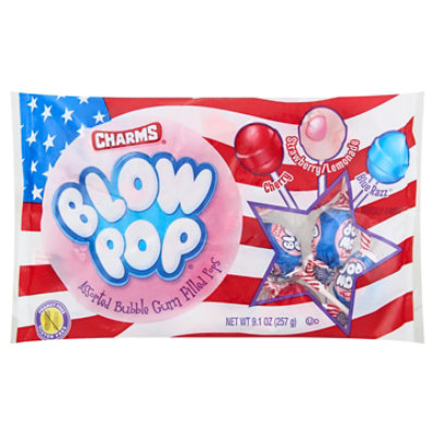 Charms Flag Blow Pop Bag - 9.1 OZ - Image 1