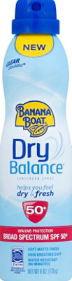 Banana Boat Dry Balance Sunscreen Spray Broad Spectrum SPF 50 - 6 Oz - Image 1