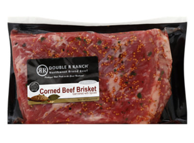 Double R Ranch Corned Flat Beef Brisket - 1 Lb - Image 1