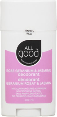 All Good Deodorant Rose Geranium & Jasmine - 2.5 Oz - Image 2