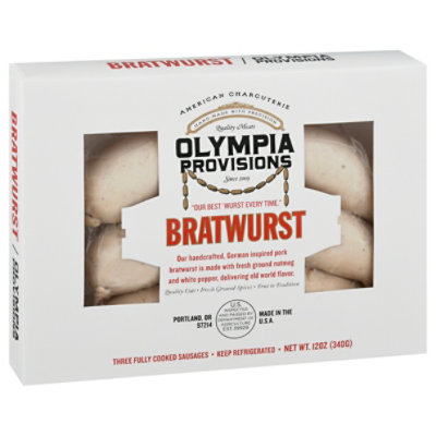 Olympic Provisions Bratwurst Gluten Free - 12 OZ - Image 1