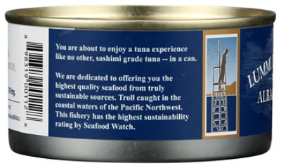 Lummi Wild Albacore Tuna - 6 OZ - Image 6