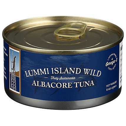 Lummi Wild Albacore Tuna - 6 OZ - Image 1