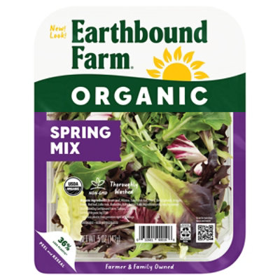 Earthbound Farm Organic Spring Mix Tray - 5 Oz - Image 1