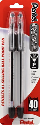 Pentel Rsvp Black Pen - 2 CT - Image 2