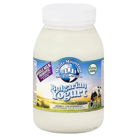White Mountian Bugarian Yogurt - 32 OZ