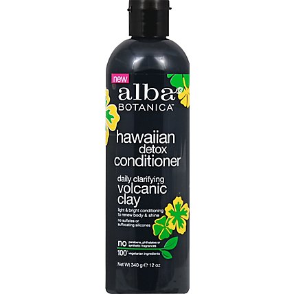 Alba Botanica Hawiin Detox Daily Conditioner - 12 OZ - Image 2