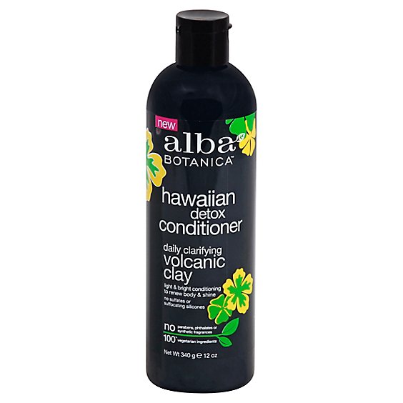 Alba Botanica Hawiin Detox Daily Conditioner - 12 OZ