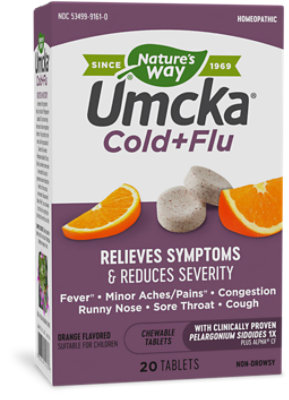 Nature Wy Umcka Cld/flu Chw - 20 CT - Image 1