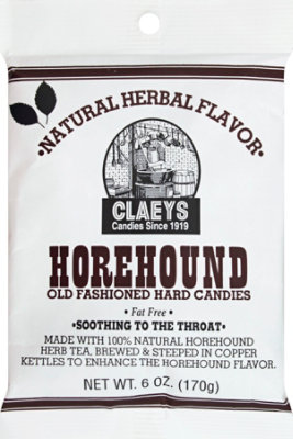 Claeys Horehound Hard Candy - 6 OZ - Image 2