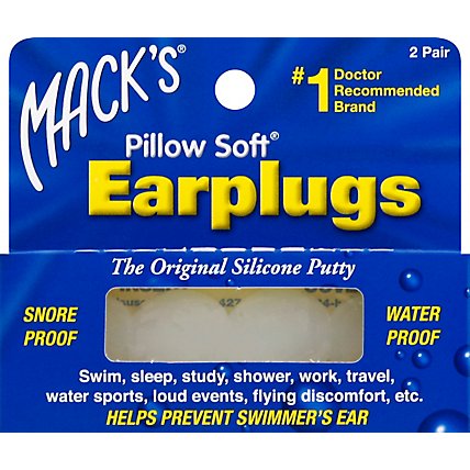 Macks Soft Ear Plugs - EA - Image 2