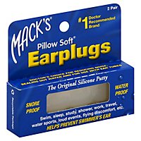 Macks Soft Ear Plugs - EA - Image 1