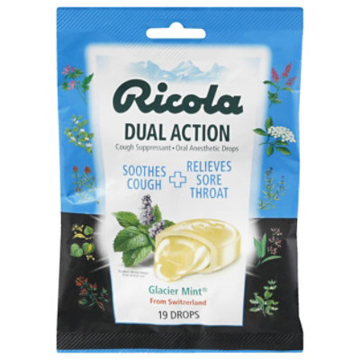 Ricola Cough Drop Dual Glacier Mint - 19 CT - Image 3