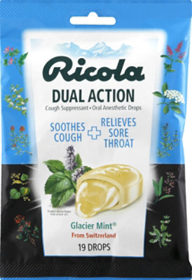 Ricola Cough Drop Dual Glacier Mint - 19 CT - Image 2